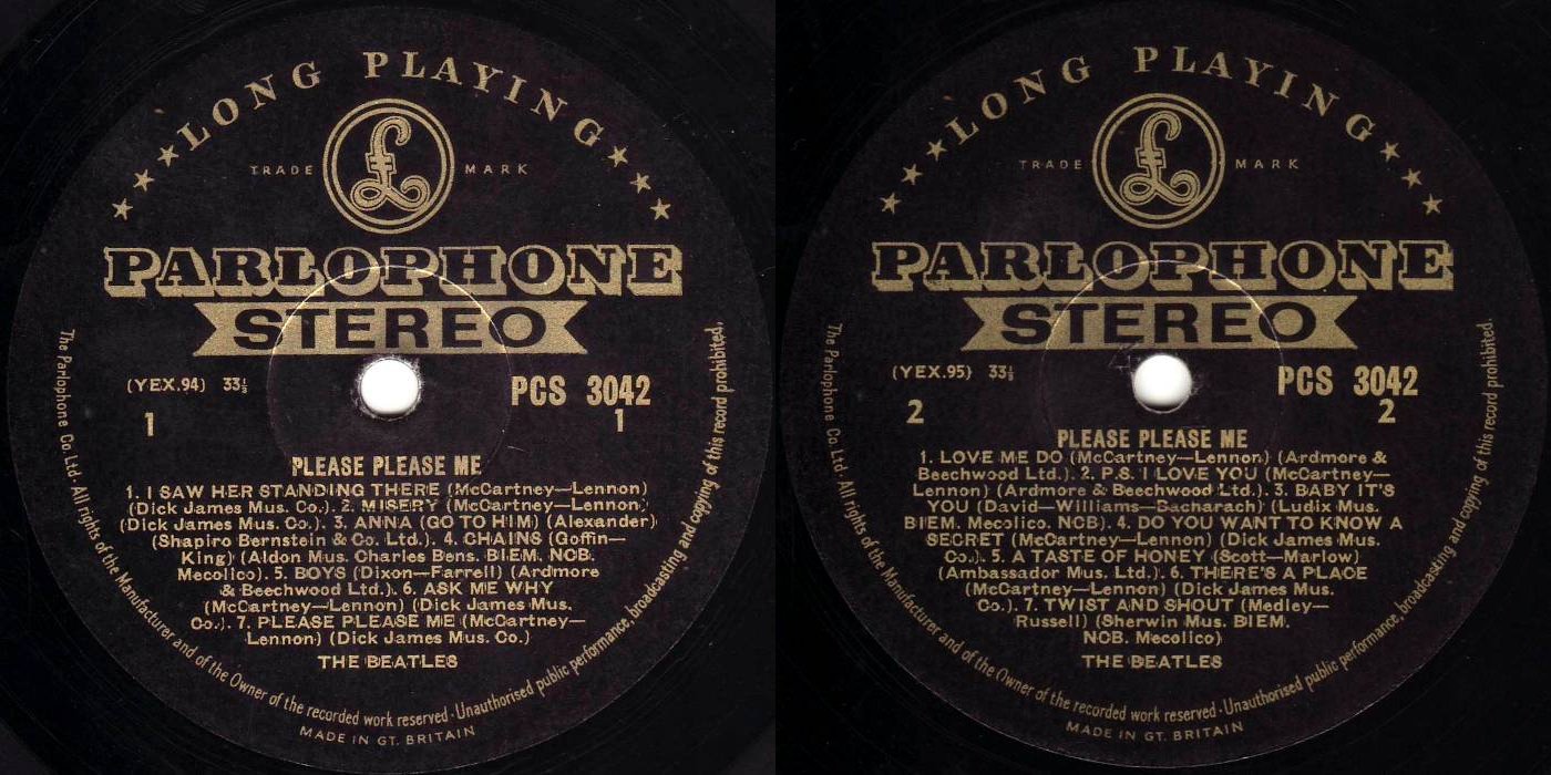 PCS3042 Please Please Me Stereo